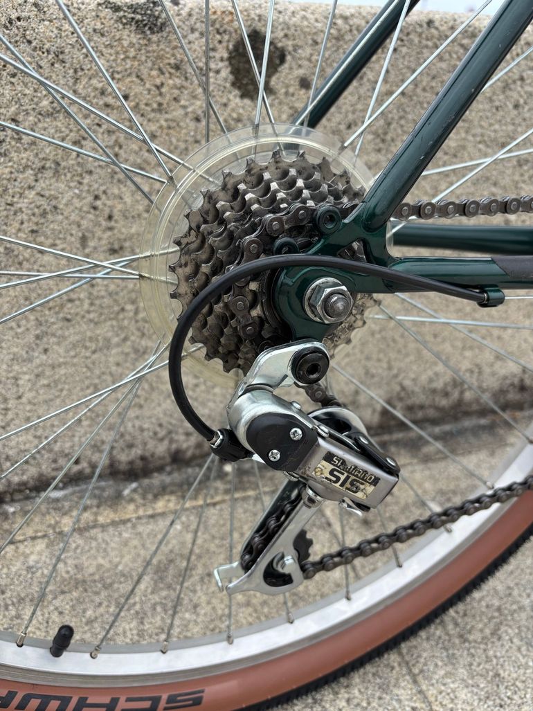 Used Trek Custom Other Shimano - Mountainbike 1996 Urban, Green — image 4 of 9