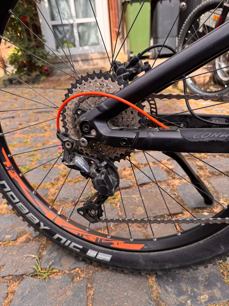 Conway Xyron 227 2020 2020 Mountainbike usato, Nero — immagine 4 di 18
