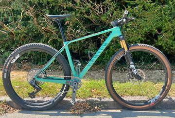 Used Canyon Exceed CF 8 2024 2024 Mountainbike, Green, 29 — image 1 of 3