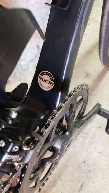 Used Colnago V3-rs Campagnolo Super Record 2021 Road & Gravel, Green — image 6 of 7