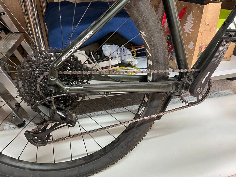 Gebrauchtes Specialized Rockhopper Expert 2025 2025 Mountainbike, Grün, 27.5, 29 — Bild 3 von 5