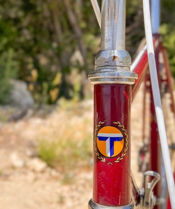 Gebrauchtes TALBOT Custom Simplex Vintage 1980 Road & Gravel, Rot — Bild 4 von 11