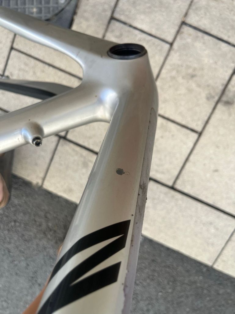 Used Canyon Exceed CF 7 2023 Frameset 2023 Mountainbike, Light Gray, 29 — image 2 of 5