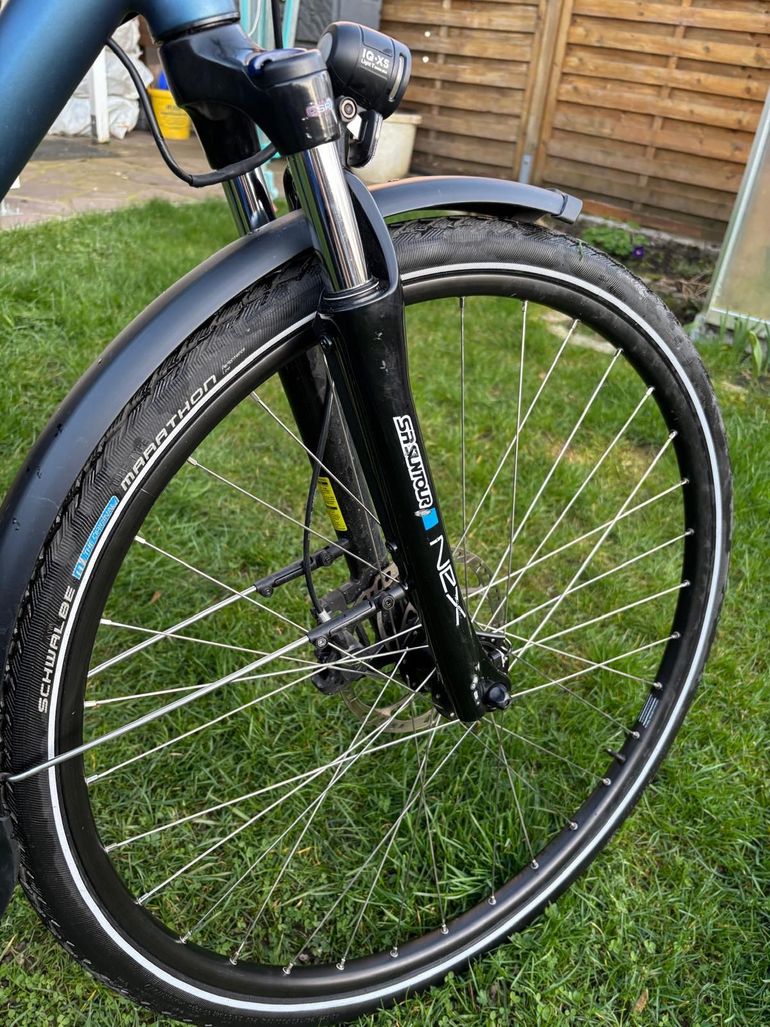 Gebrauchtes Simplon Spotlight Shimano Deore 2019 Urban, Blau — Bild 11 von 15