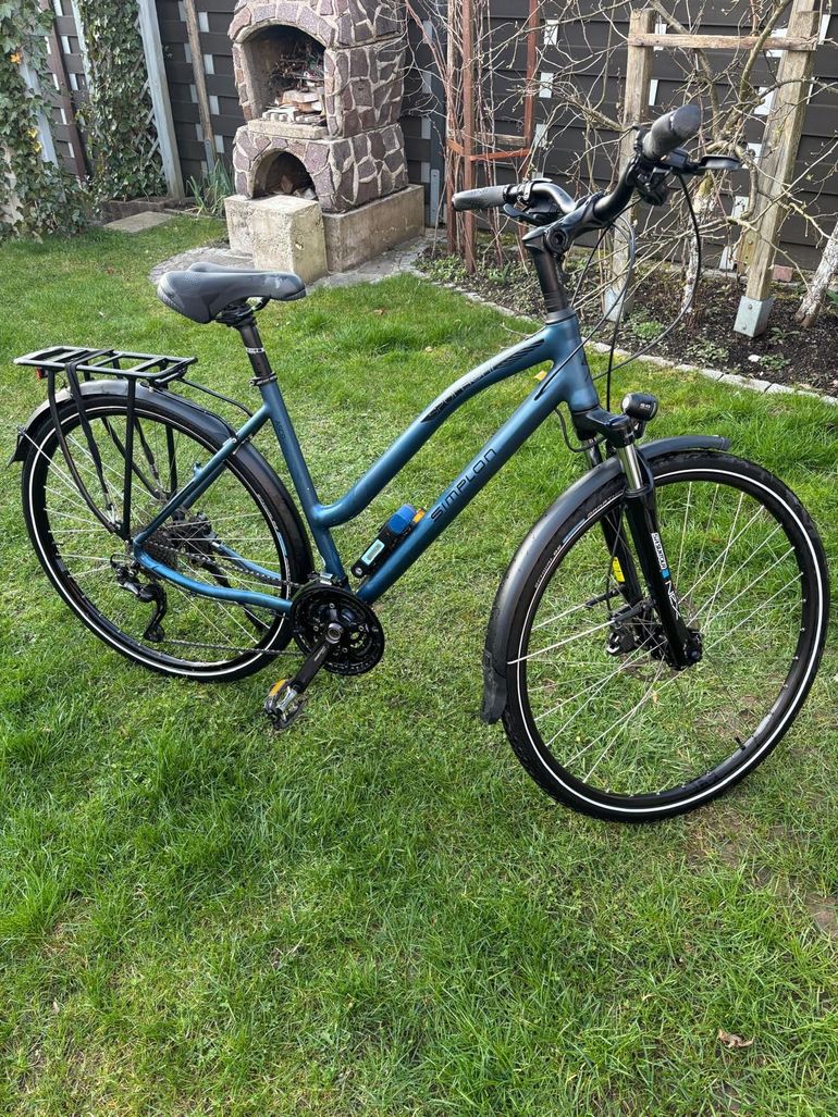 Gebrauchtes Simplon Spotlight Shimano Deore 2019 Urban, Blau — Bild 2 von 15
