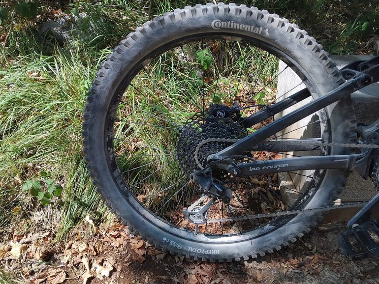 Lee Cougan E-QUEST Team 2025 2025 Mountainbike usato, Grigio chiaro — immagine 4 di 4