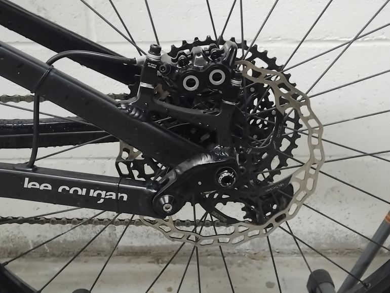 Gebrauchtes Lee Cougan E-QUEST Team 2025 2025 Mountainbike, Hellgrau, 29, 27.5 — Bild 2 von 6