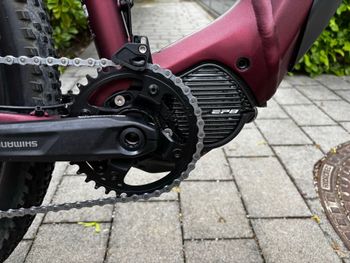 Merida eBIG.NINE 700 2023 2023 Mountainbike usato, Rosso — immagine 12 di 25