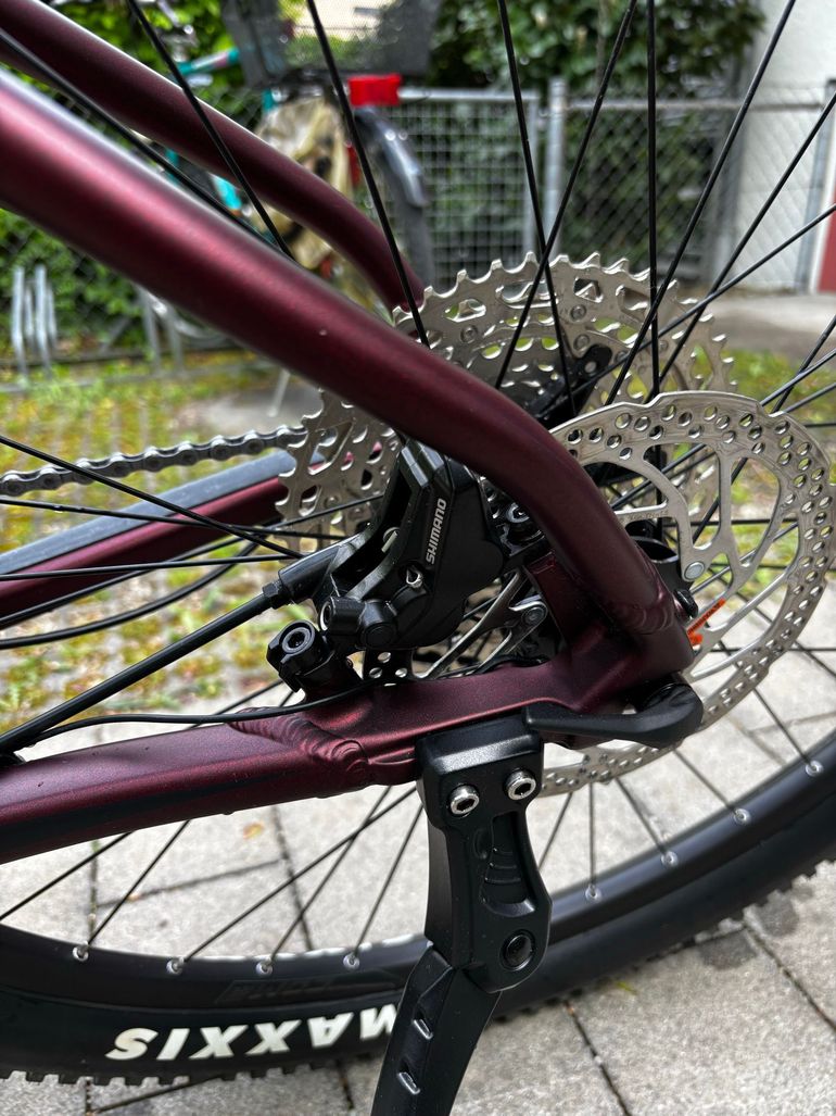 Merida eBIG.NINE 700 2023 2023 Mountainbike usato, Rosso — immagine 21 di 25