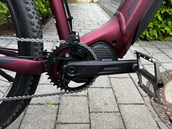 Merida eBIG.NINE 700 2023 2023 Mountainbike usato, Rosso — immagine 11 di 25