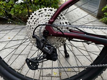 Merida eBIG.NINE 700 2023 2023 Mountainbike usato, Rosso — immagine 10 di 25