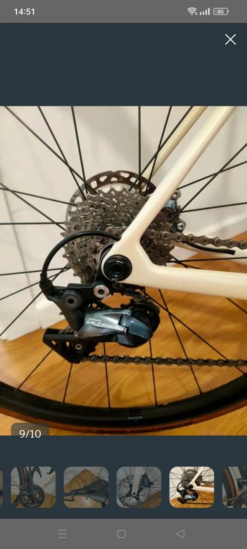 Used Orbea Orca Shimano Ultegra 2024 Road & Gravel, White — image 5 of 10