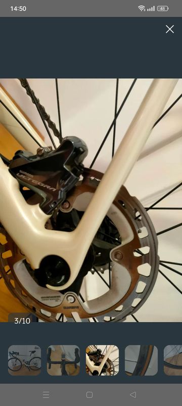 Used Orbea Orca Shimano Ultegra 2024 Road & Gravel, White — image 8 of 10