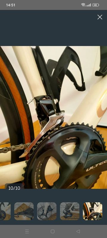 Used Orbea Orca Shimano Ultegra 2024 Road & Gravel, White — image 3 of 10