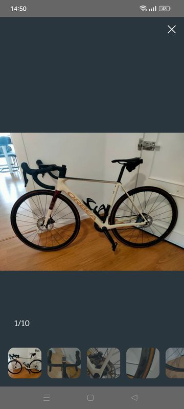 Used Orbea Orca Shimano Ultegra 2024 Road & Gravel, White — image 10 of 10