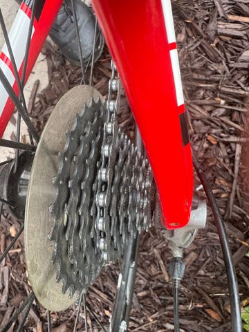 Used Trek Domane 4.1 Compact 2015 2015 Road & Gravel, Red — image 12 of 18