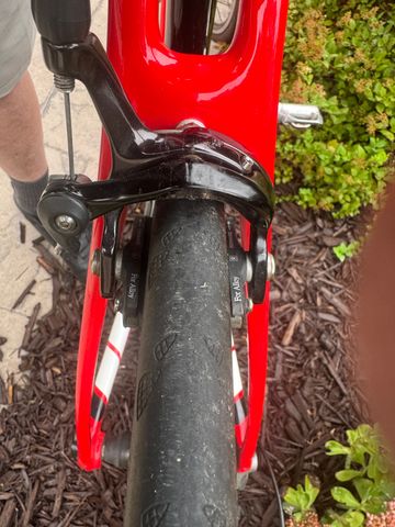 Used Trek Domane 4.1 Compact 2015 2015 Road & Gravel, Red — image 11 of 18