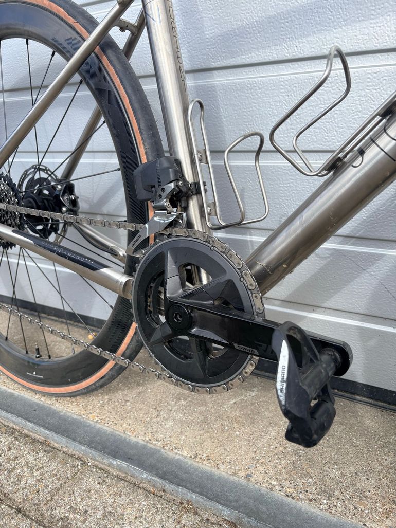 Used Jguillem Custom SRAM Rival eTap AXS 2023 Road & Gravel, Light Gray — image 3 of 5