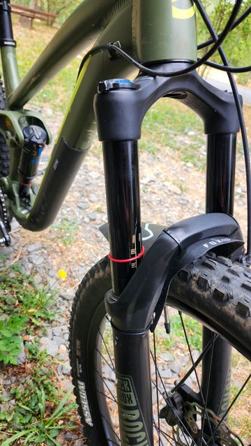 Kona Process 153 AL/DL 27.5 2018 2018 Mountainbike de segunda mano, Verde — imagen 8 de 8