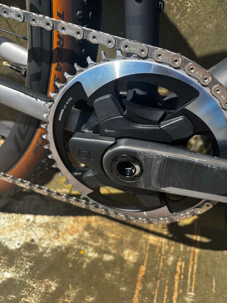 Used Sworks Custom SRAM Red eTap AXS 2023 Road & Gravel, Light Gray — image 5 of 10
