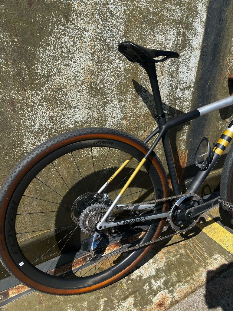 Used Sworks Custom SRAM Red eTap AXS 2023 Road & Gravel, Light Gray — image 4 of 10