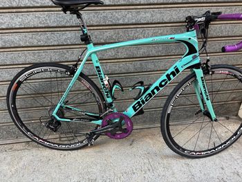 Brugt Bianchi Infinito CV Chorus 2016 2016 Road & Gravel — billede 9 af 29