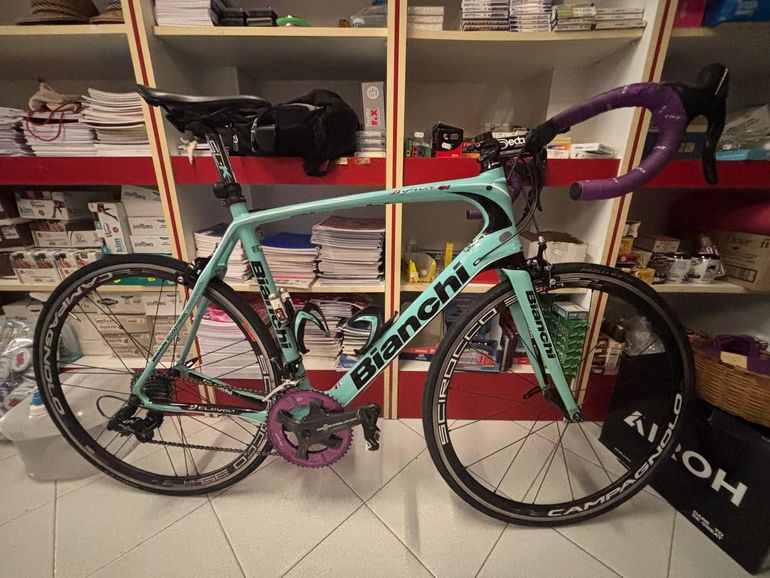 Brugt Bianchi Infinito CV Chorus 2016 2016 Road & Gravel — billede 24 af 29