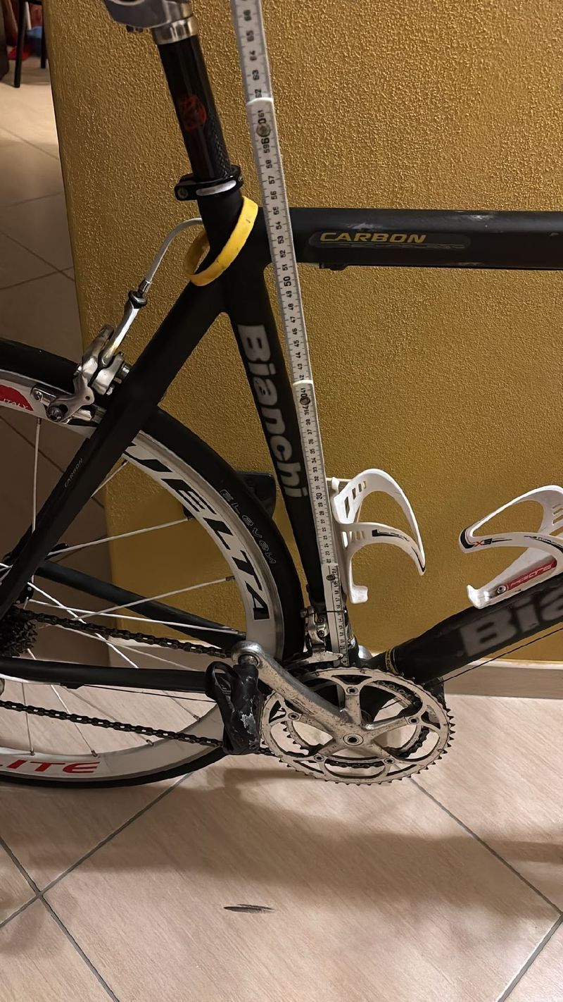 Used Bianchi Custom Campagnolo Chorus 2004 Road & Gravel, Black — image 27 of 37
