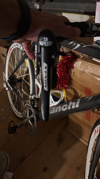 Used Bianchi Custom Campagnolo Chorus 2004 Road & Gravel, Black — image 36 of 37