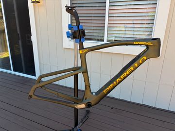 Used Pinarello Grevil F3 Etna Black (actually Dark Green) Frameset 2026 Road & Gravel
