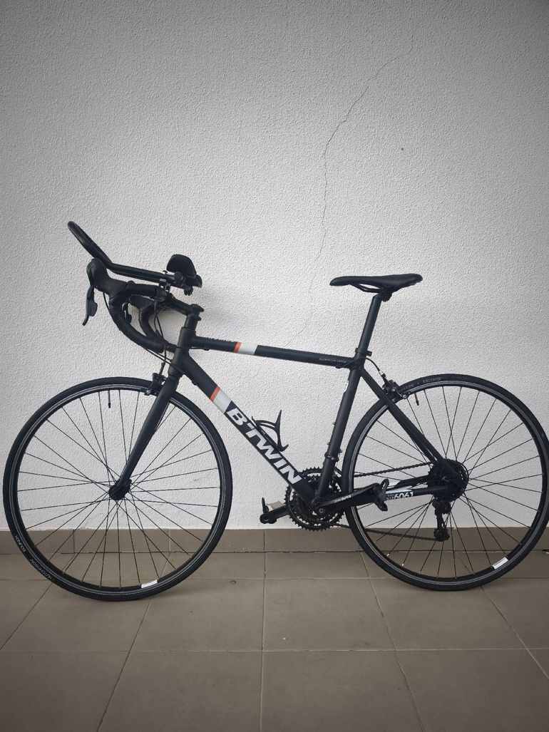 Used B Twin Triban Microshift 2016 Road & Gravel, Black — image 2 of 11