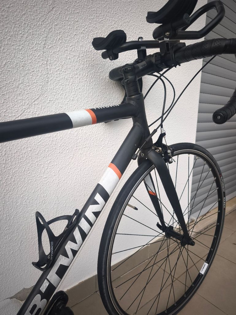 Used B Twin Triban Microshift 2016 Road & Gravel, Black — image 5 of 11