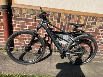Used ROCKRIDER Fahrrad Mountainbike Trekking 29 Zoll Expl 520 grau 2025 2025 Urban & Touring