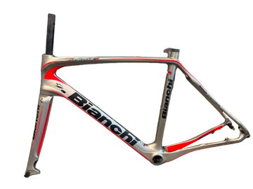 Used Bianchi Infinito CV Disc Q.R. NOS. NUOVO. Frameset 2016 Road & Gravel