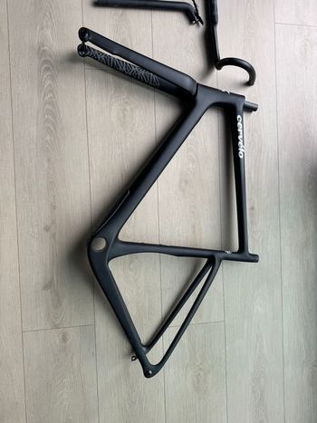 Gebrauchtes Cervélo Aspero Frameset 2024 Road & Gravel, Schwarz — Bild 3 von 8