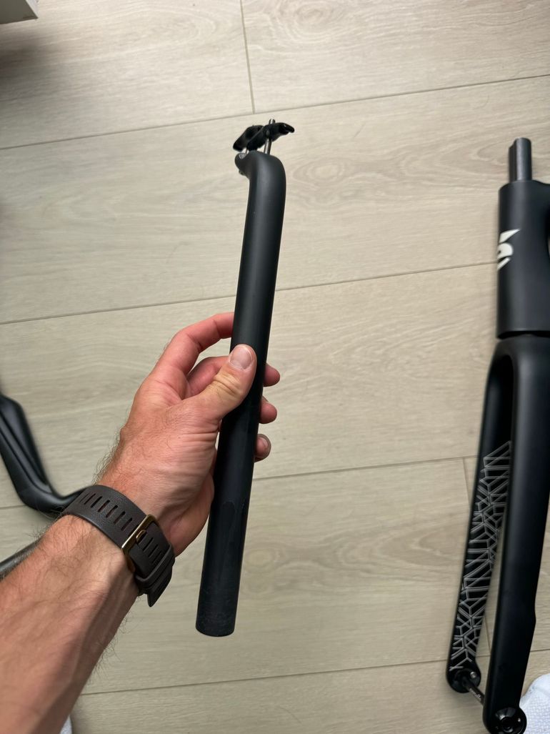 Gebrauchtes Cervélo Aspero Frameset 2024 Road & Gravel, Schwarz — Bild 6 von 8