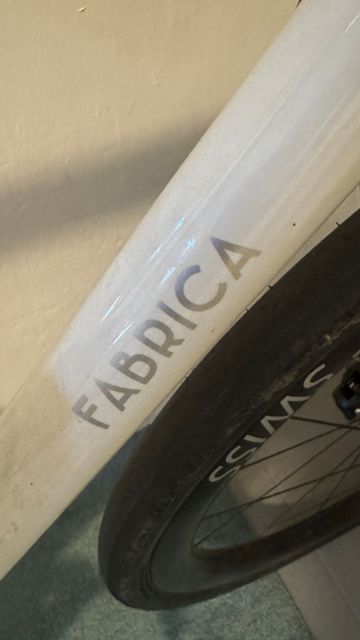 FabricBike Custom SRAM Force eTap AXS 2025 Road & Gravel usato, Bianco — immagine 2 di 7