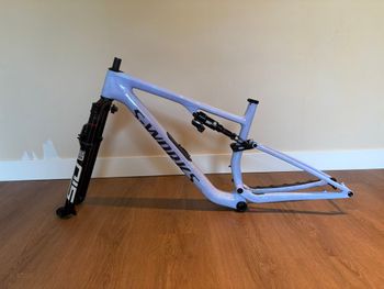 Used Specialized S-Works Epic 8 Frameset 2024 Frameset 2024 Mountainbike, Blue, 29 — image 4 of 5