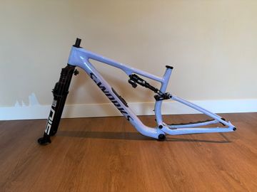 Used Specialized S-Works Epic 8 Frameset 2024 Frameset 2024 Mountainbike, Blue, 29 — image 4 of 5
