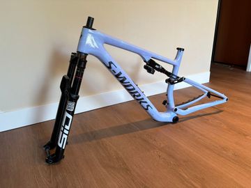 Used Specialized S-Works Epic 8 Frameset 2024 Frameset 2024 Mountainbike, Blue, 29 — image 3 of 5