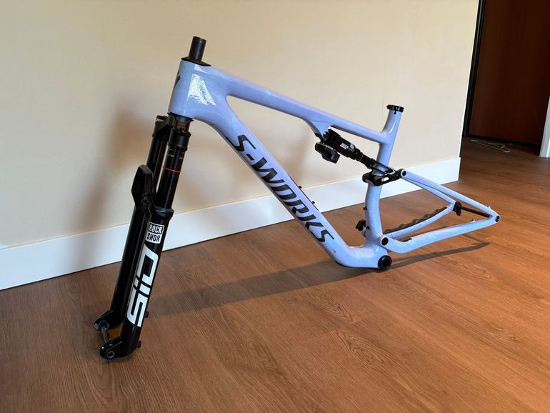 Used Specialized S-Works Epic 8 Frameset 2024 Frameset 2024 Mountainbike, Blue, 29 — image 3 of 5