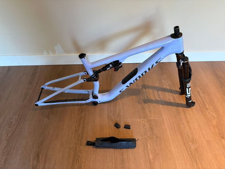 Used Specialized S-Works Epic 8 Frameset 2024 Frameset 2024 Mountainbike, Blue, 29 — image 5 of 5