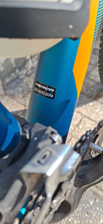 Used Merida Big nine Other Shimano 2017 Mountainbike, Blue — image 7 of 7