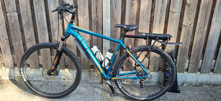 Used Merida Big nine Other Shimano 2017 Mountainbike, Blue — image 2 of 7