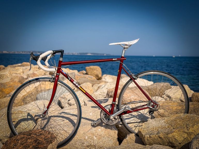Used MBK Custom Shimano Exage 1990 Road & Gravel, Red — image 9 of 10