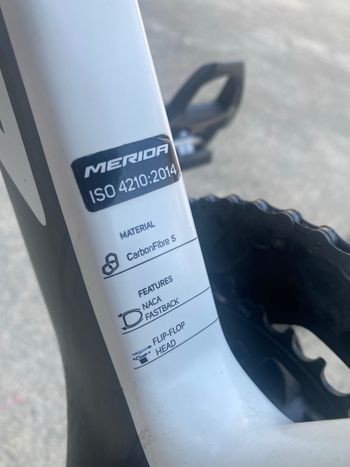 Tweedehands Merida REACTO TEAM-E 2018 2018 Road & Gravel — afbeelding 11 van 12