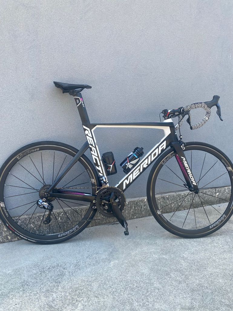 Tweedehands Merida REACTO TEAM-E 2018 2018 Road & Gravel — afbeelding 2 van 12