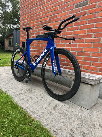 Used Trek Speed Concept 9.9 2017 2017 Road & Gravel, Blue — image 3 of 5