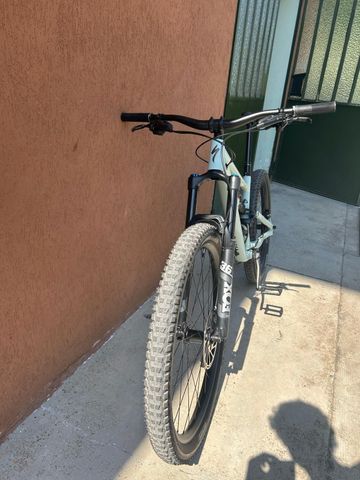 Used Specialized Status 160 2022 2022 Mountainbike, Blue, 29 — image 10 of 22