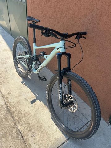 Used Specialized Status 160 2022 2022 Mountainbike, Blue, 29 — image 7 of 22